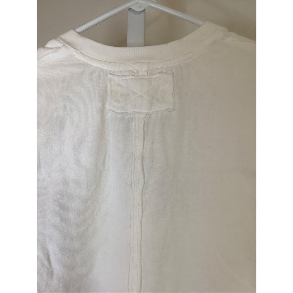 We The Free People Women's Small White The Tee that Got Away T Shirt Y2K R7-7 - Picture 5 of 7